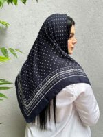 روسری میکس سرمه ای مادام بلا رشت