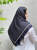 روسری میکس سرمه ای مادام بلا رشت