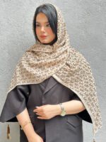 شال پلیسه نخی مادام بلا