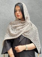 شال پلیسه نخی مادام بلا