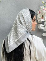 مینی اسکارف نخی دخترانه طرحدار