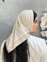 مینی اسکارف نخی دخترانه طرحدار