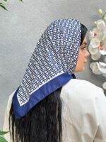 مینی اسکارف نخی دخترانه طرحدار