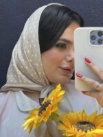 مینی اسکارف نخی مادام بلا