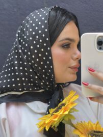 مینی اسکارف نخی مادام بلا