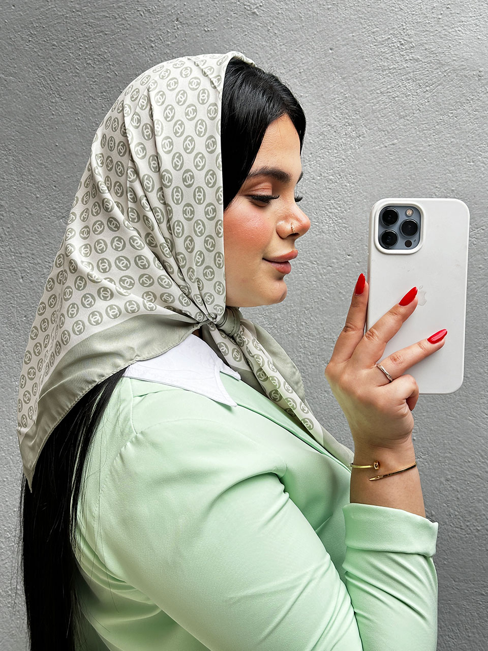 مینی اسکارف شنل مادام بلا