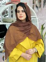 شال نخی تک رنگ
