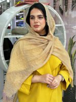 شال نخی تک رنگ