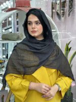شال نخی تک رنگ