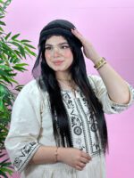 شال نخی دورریش تک رنگ مادام بلا