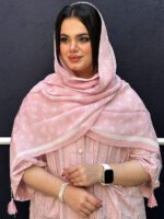 شال میکس صورتی مادام بلا