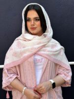 شال میکس صورتی مادام بلا