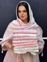 شال میکس صورتی مادام بلا