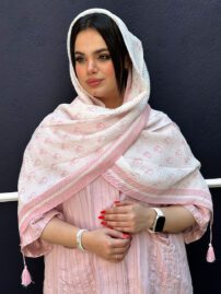 شال میکس صورتی مادام بلا