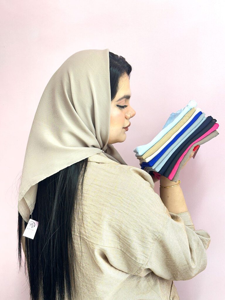 مینی اسکارف اسلپ رنگی