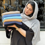 شال سوپر نخ تک رنگ مادام بلا