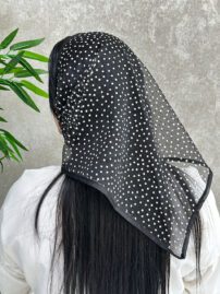 روسری سه گوش توری