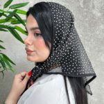 روسری سه گوش توری