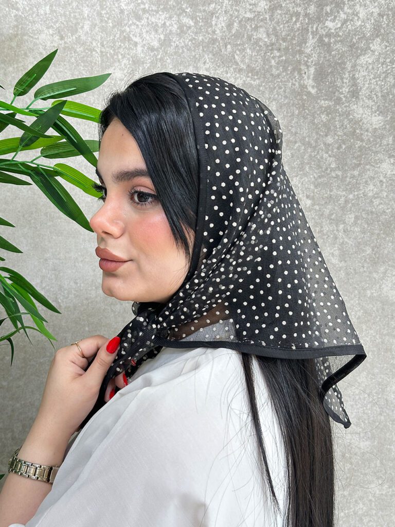 روسری سه گوش توری
