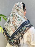 روسری ابریشم مجلسی زنانه مادام بلا رشت