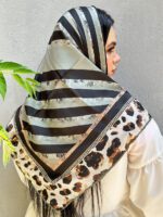 روسری ابریشم مجلسی زنانه مادام بلا رشت