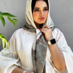 روسری ابریشم مجلسی زنانه مادام بلا رشت