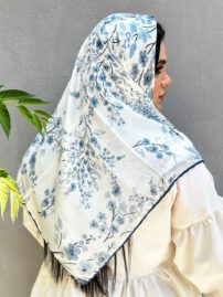روسری ابریشم مجلسی زنانه مادام بلا رشت