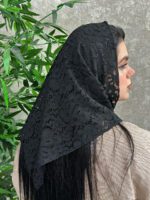 روسری سه گوش دانتل