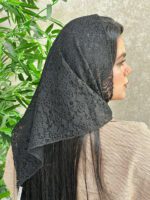 روسری سه گوش دانتل