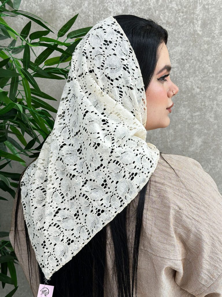 روسری سه گوش دانتل