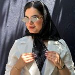 روسری سه گوش دانتل