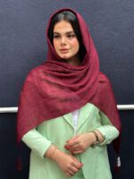 شال نخی پلیسه مادام بلا