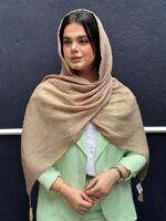 شال نخی پلیسه مادام بلا