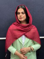 شال نخی پلیسه مادام بلا