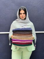شال نخی پلیسه مادام بلا