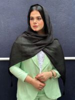 شال نخی پلیسه مادام بلا