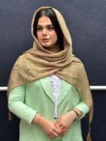 شال نخی پلیسه مادام بلا