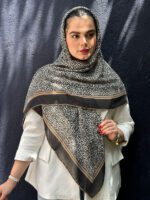 روسری میکس مشکی مادام بلا رشت