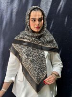 روسری میکس مشکی مادام بلا رشت