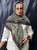 روسری میکس مشکی مادام بلا رشت
