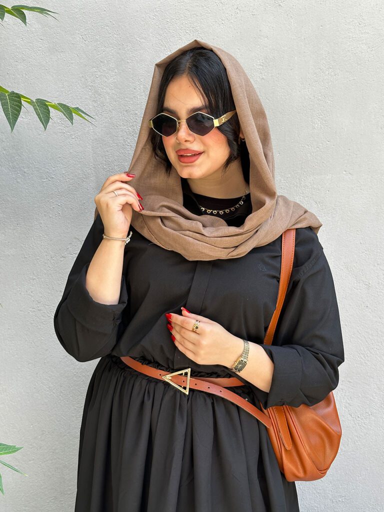 شال ساده نخی الیف