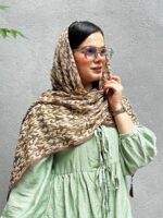 شال نخی طرح برشکا مادام بلا