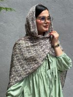 شال نخی طرح برشکا مادام بلا