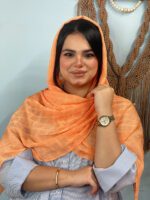 شال کریشه زنانه خنک تک رنگ مادام بلا
