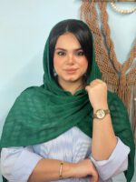 شال کریشه زنانه خنک تک رنگ مادام بلا