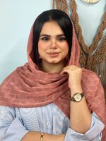 شال کریشه زنانه خنک تک رنگ مادام بلا