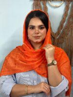 شال کریشه زنانه خنک تک رنگ مادام بلا