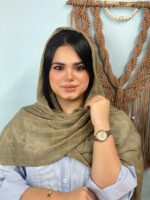 شال کریشه زنانه خنک تک رنگ مادام بلا