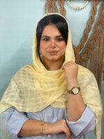 شال کریشه زنانه خنک تک رنگ مادام بلا