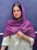 شال نخی تک رنگ زنانه نک مادام بلا